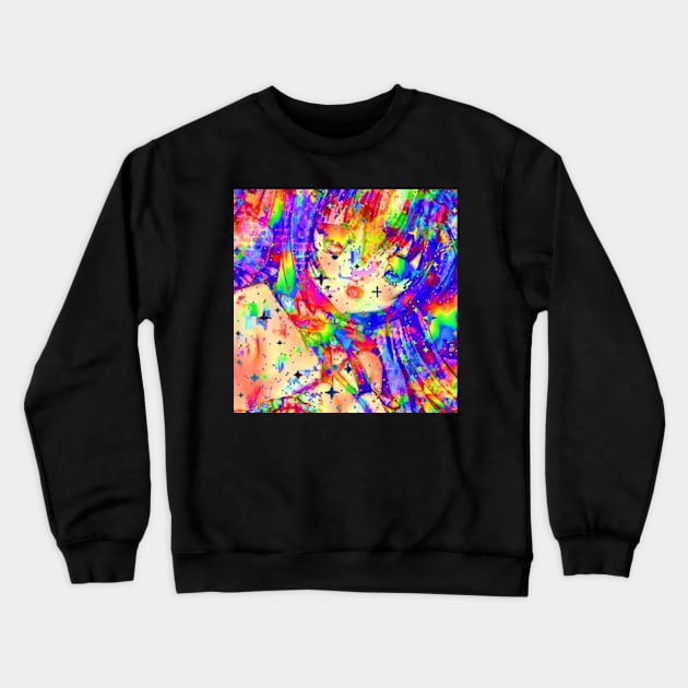 glitchcore Crewneck Sweatshirt by aishc